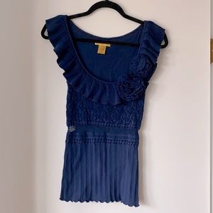 Catherine Malandrino knit top XS/P